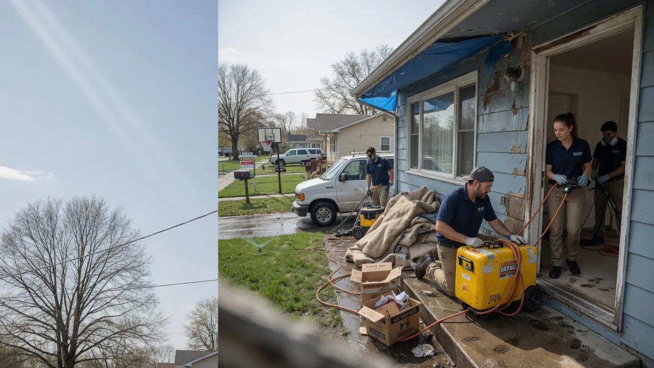 Basement Flood Cleanup in Genoa, NE near me
